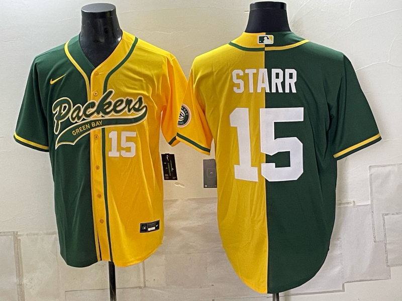 Men Green Bay Packers #15 Starr green Green Nike NFL 2026 jersey 0912001->green bay packers->NFL Jersey